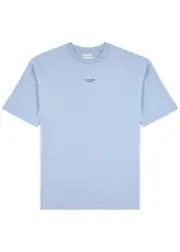 DRÔLE DE Monsieur Nfpm Printed Cotton T-shirt - Light Blue M