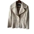 Marvin Richards White Gold Brocade Jacket – Vintage Metallic Blazer, Size L ✨