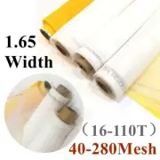 165cm Width 40-350 Mesh Silk Screen Printing Fabric Durable Making Ink Crafts