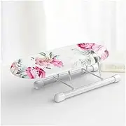 Folding Ironing Board Compact Travel Ironing Board Space Saver Cover U-Shaped Ironing Board for Home Laundry Room Dorm