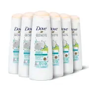 Dove Nourishing Secrets Shampoo, Coconut and Hydration, 6 Pack, for Daily Use
