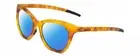 Bolle PRIZE Cateye Polarized Sunglasses Matte Caramel Brown Tortoise/Black 50 mm