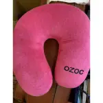 OZOC旅行用頸枕-桃紅