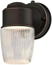 Westinghouse 6106900 One-Light LED Outdoor Wall Fixture with Dusk to Dawn Sensor