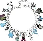 [UYUJSBVR] Froze Bracelet Anime Cartoon Charm Elsa Bracelet, 1, Metal, 0