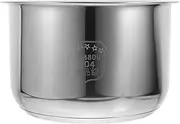 [Baluue] Rice Cooker Liner 3L Inner Cooking Pot Cooking Inner Pot Kitchen Cooking Supply Power Cooker Stainless Rice Cooker Non-Stick Rice Cooker pots Stainless Steel pots and Pans Instant
