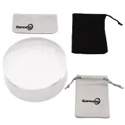 8X Dome Magnifying Glass Hands-Free High Definition Round High Transparent Ac...