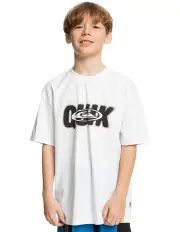 [Quiksilver] Quik Fade Short Sleeves Tee in White