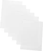YOSADIER 6Pcs Water Soluble Embroidery Stabilizer Sticky Stabilizer for Hand Sewing for Projects Easy to Use and Cut for Craft Enthusiasts