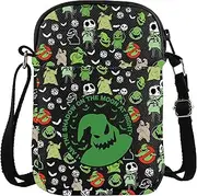 [BAUNA] Oogie Cross Body Bag Ghost Messenger Bag Horror Movie Lover Gift Halloween Party Gift Oogie Lover Gift, Shadow Cb