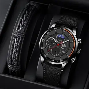 Fashion Mens Sports Watches Man Business Quartz Wristwatch L