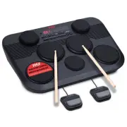 Pyle Electronic Table Digital Drum Kit Top w/ 7 Pad Digital Drum Kit