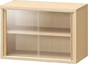 Shirai Sangyo FUL-4055GNA Fulnico Mini Cupboard, Natural Brown, Width 22.2 inches (56.6 cm), Height 15.0 inches (38 cm), Depth 11.6 inches (29.5 cm)