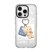 iPhone 16 Pro Clear Case MagSafe Compatible VEN KEYCHAIN