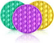 PUSH POP SILICONE SENSORY FIDGET TOY ANXIETY AN IT STRESS RELIEF POP BUBBLE GAME