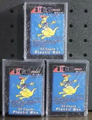 (3) 50 Count Storage Snap-Boxes Pro-Mold NEW Unused