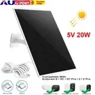 5V 20W Solar Panels for Eufy Eufycam Cam E/2C/E/2 Pro Security Wall Mount Power