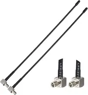 4G LTE 3dBi Soft Mini Whip External TS9 Antenna for MiFi Router Cellular Huawei ZTE MiFi Mobile Hotspot USB Modem Dongle Jetpack AirCard 8800L 7730L AC791L 6620L Pack of 2