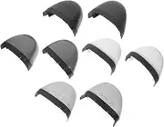 FIXOSHEE 4 Pair Metatarsal Guard Work Shoes Breathable Safety Toe Caps with Penetration Crush Protection Unisex for Men and Women Work Environments