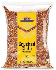 Rani Crushed Red Pepper Flakes Chilli (Pizza Type Cut) 7oz (200g)