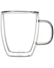 Godinger Clarent Double Walled Coffee Single Mug