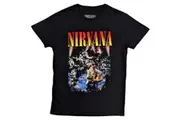 Nirvana Unisex Adult Unplugged Photograph T-Shirt (Black) - UTRO436