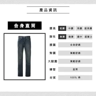 Levis 514 低腰合身直筒牛仔長褲 / 精工深藍刷色水洗 / 仿舊紙標 00514-0822 男款 熱賣單品