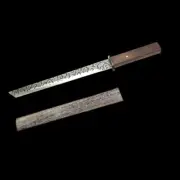Katana Handmade Fixed Blade Knife Tactical Wakizashi Survival Sword Razor Sharp