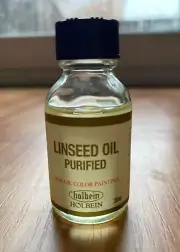 Holbein Artist Linseed Oil Purified for Oil Painting 20 ml NEW
