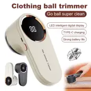 Lint Remover Fabric Shaver Fuzz Pill Bobble Defuzzer Sweater Shaver Led Display