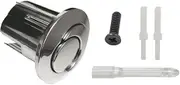 VHEUHZ Double Flush Double Button Croissant Multicolour Compatible with WC D2D Toilet Short Stroke Short AH0001800R 822043001