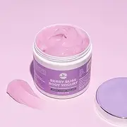 Berry Bliss Body Yogurt, All-Day Moisturization & Makes Your Skin Feels Smoother, Softer, and Supple, Suitable for All Skin Types, Women & Men, 100gm