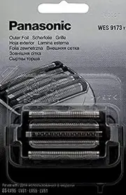 Panasonic Replacement Outer Foil for Electric Shaver Models ES-LV65, ES-LV95, ES-LV67, ES-LV97, Silver, (Pack of 1), WES9173Y1361