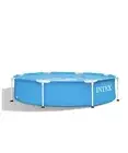 Intex 8 X 20 Rust Resistant Durable Steel Metal Frame Swimming Pool