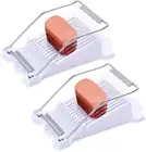 2 Pack Spam Slicer, Egg Slicers, Luncheon Meat Slicer, Stainless Steel Wir...