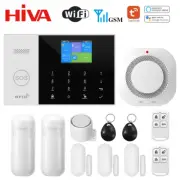 New Wireless Home Alarm System GSM Wifi with Motion Sensor Detector Burglar Alar