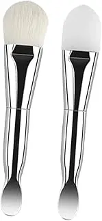 Healeved Beauty Tools Set Soft Bristle Face Brush Silicone Mask Applicator Brush Dual-ended for Gentle Facial Cleansing