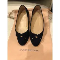 在飛比找蝦皮購物優惠-Stuart Weitzman真皮平底鞋 37號