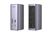 UGREEN UG-90325 USB C Triple Display Docking Station (12-in-1) with 2 HDMI DP