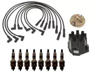 ACDelco Ignition Kit Distributor Rotor Cap Wire Spark Plugs For Cutlass 7.5 V8