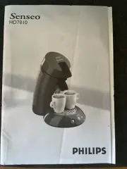 Philips Senseo HD 7810 Coffee Machine Instruction Manual, 5 languages, 66 pages