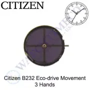 Genuine Citizen B232 Watch Movement Eco-Drive 3 Hands Solar