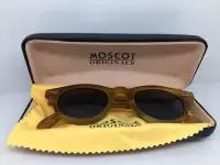在飛比找Yahoo!奇摩拍賣優惠-Moscot柏黃色板材框太陽眼鏡墨鏡