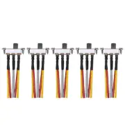 5pcs Canal Ceiling Fan Slide Switch 6Pin Reverse Direction Zing Ear ZE-209-22