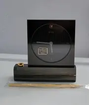 Seiko Quartz Desk Clock & Pen Made In Japan