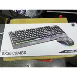 MSI VIGOR GK30 COMBO TC 電競鍵盤滑鼠組 全新📌蘆洲可自取📌自取價1890