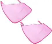 Generic Stroller Storage Bag Set of 2 Mesh Baby Hanging Bag Compact Sturdy for Diaper Pacifier Safe for Outdoor Activities