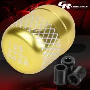 M10/M12 6-SPEED MT/MANUAL RACING ALUMINUM SHORT THROW SHIFTER GOLD KNOB+REVERSE
