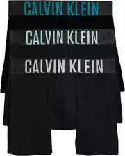 Calvin Klein Men's Intense Power Micro Boxer Brief 3- Pack, Black, 2XL