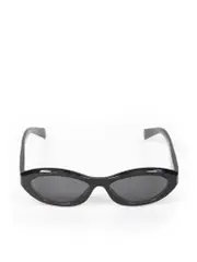 Black Tinted Oval Sunglasses